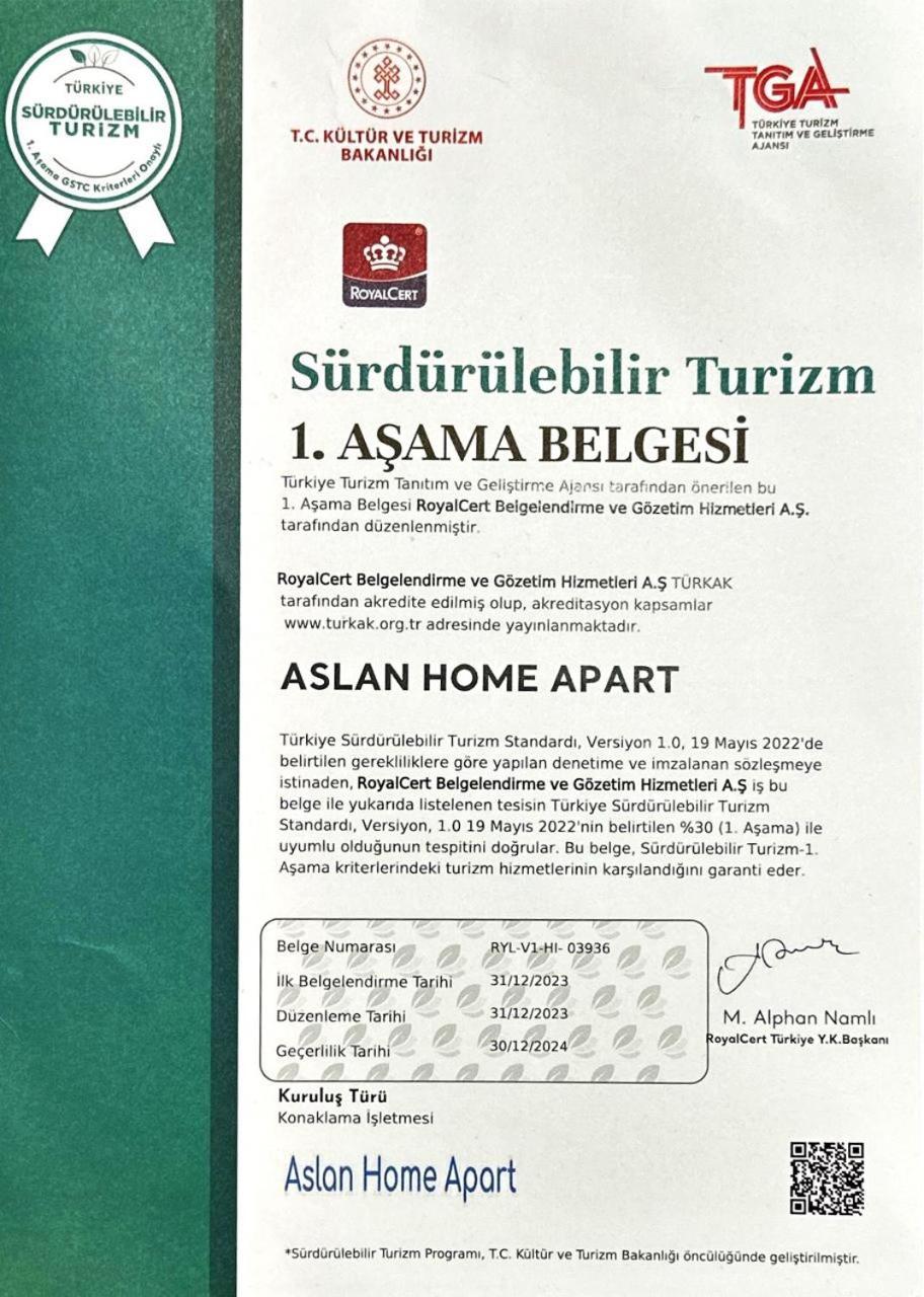 Aslan Home Apart 이스탄불 외부 사진